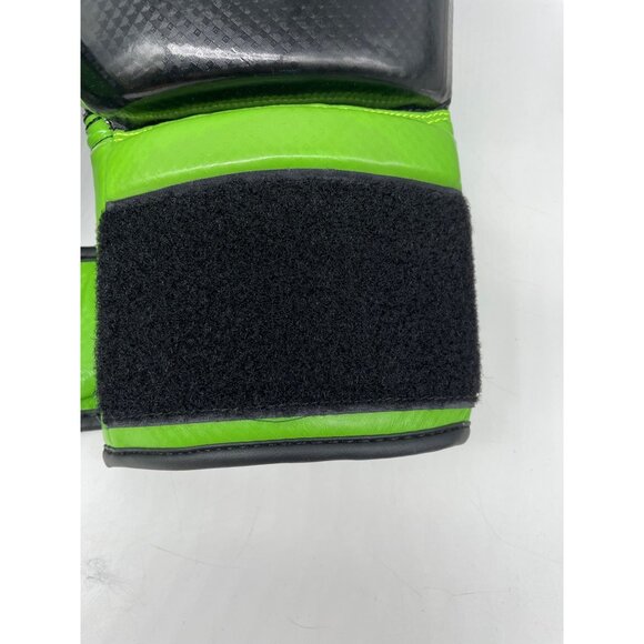 Ringside Apex IMF Tech Boxing Gloves 16 Oz Green & Black Synthetic Leather - Picture 8 of 11